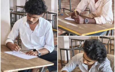 Drawing Competition as a part of the observance of National Youth Day
