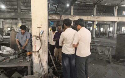 Industrial visit to Steel Industries Limited Kerala (SILK)
